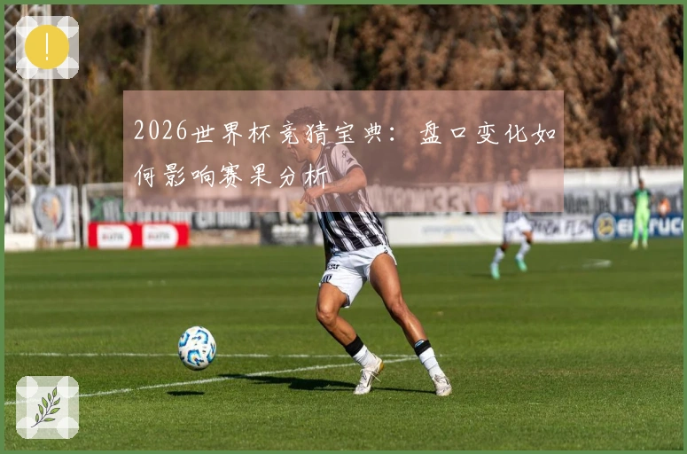 2026世界杯竞猜宝典：盘口变化如何影响赛果分析